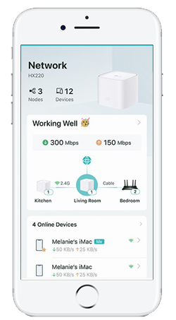 meshphonehx220 HX220 App