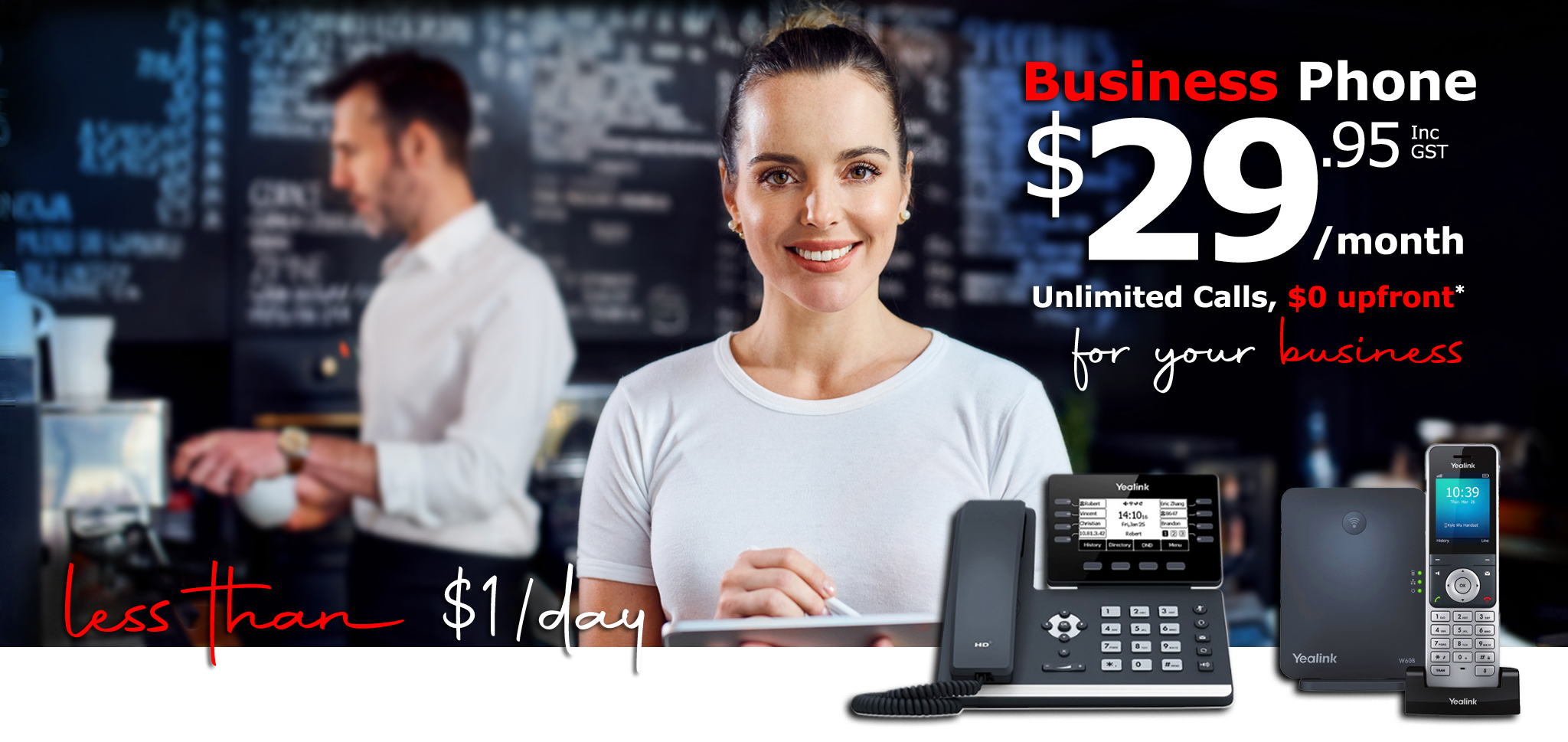 Business Phone Banner